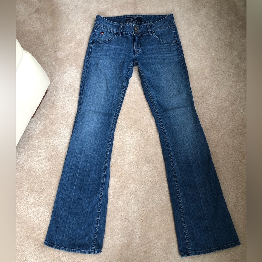 Hudson mid-rise flare jeans